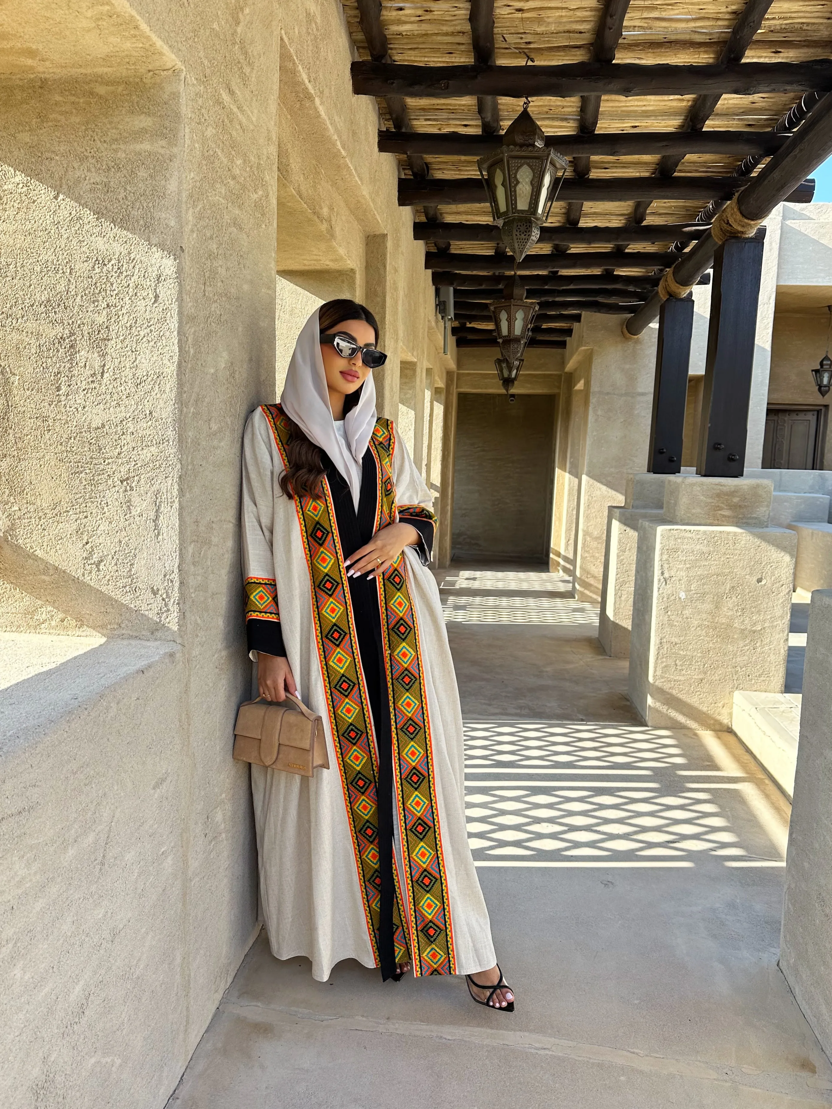 RAMDAN LINEN BISHT ABAYA #434