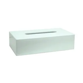 Rectangular Tissue Box | White