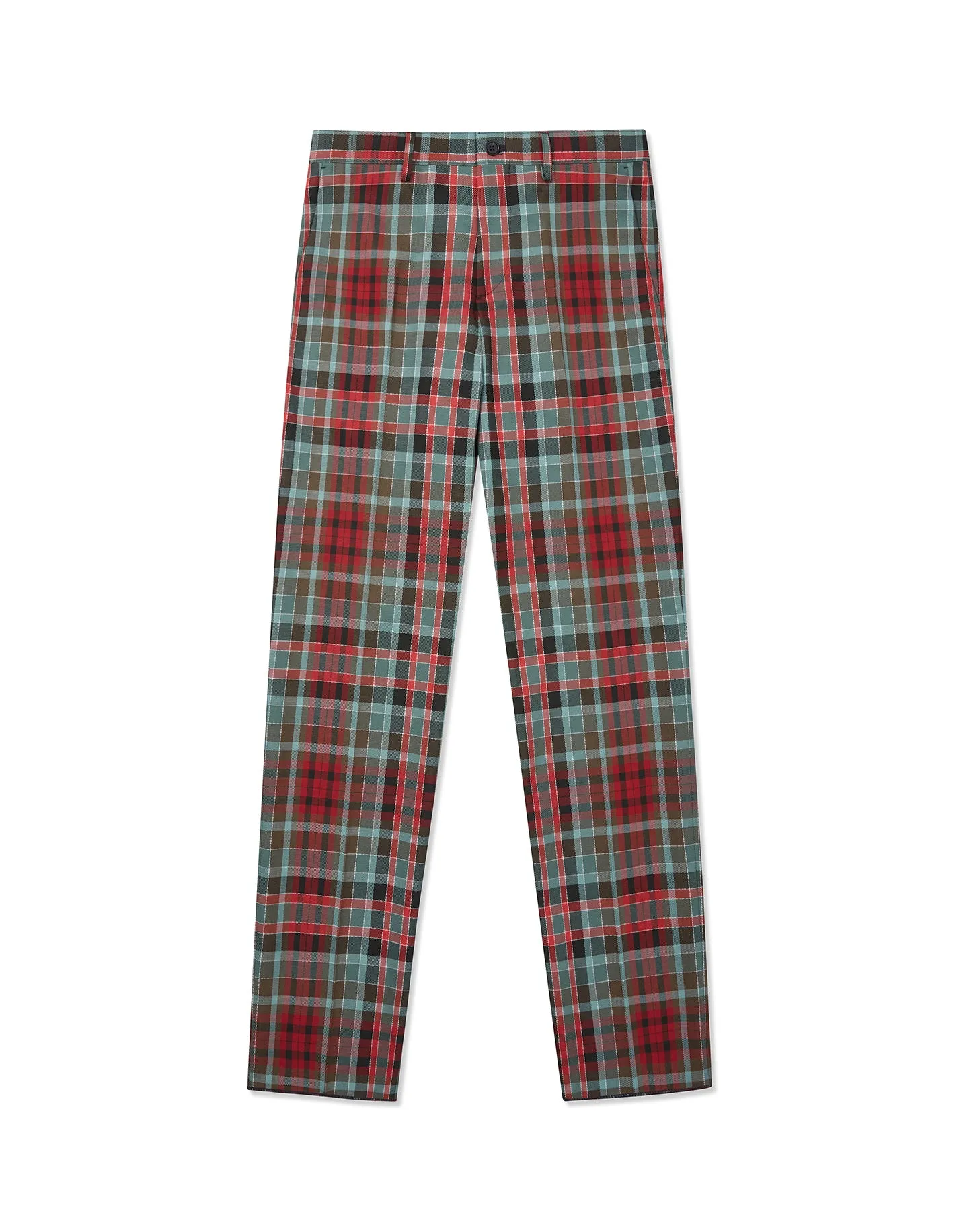 Red & Green Gordon Tartan Trouser