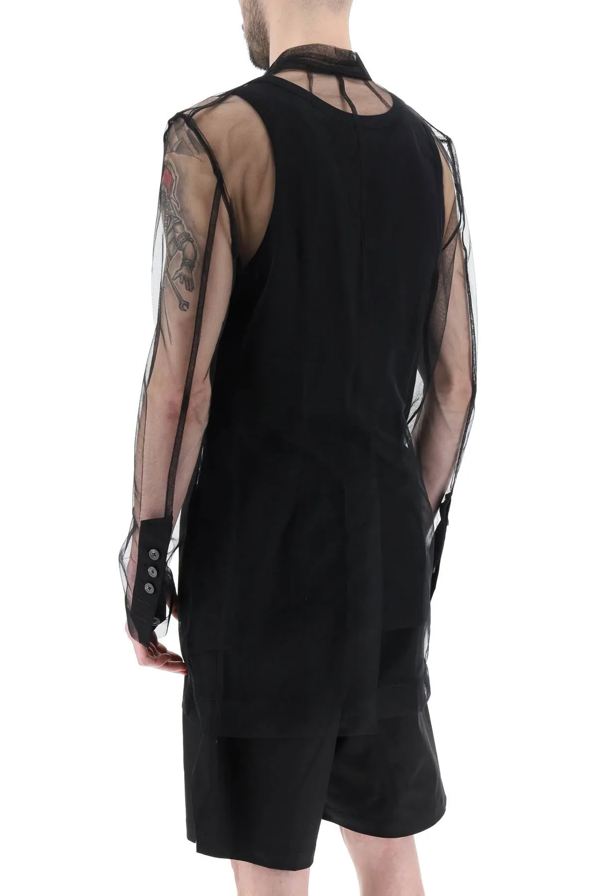 Rick owens lido tulle jacket