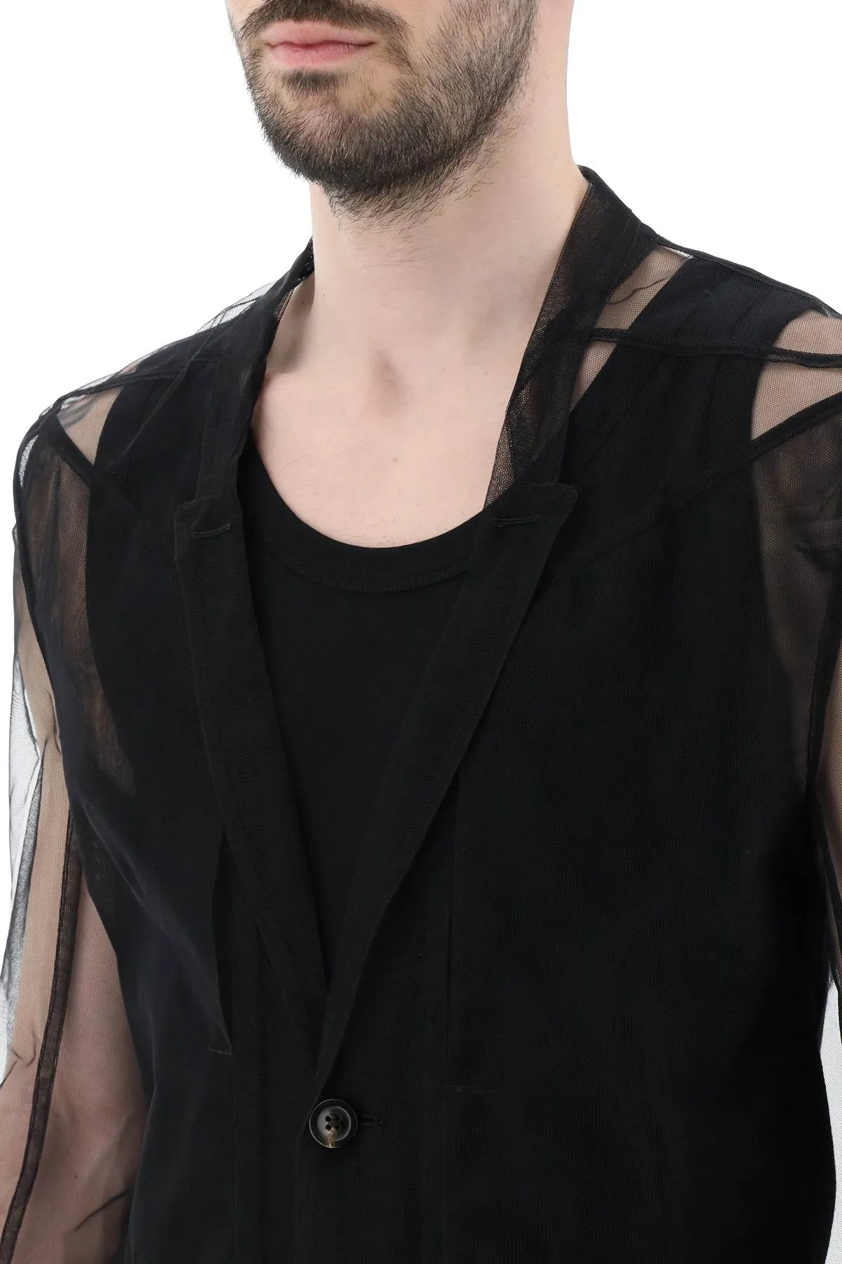 Rick owens lido tulle jacket