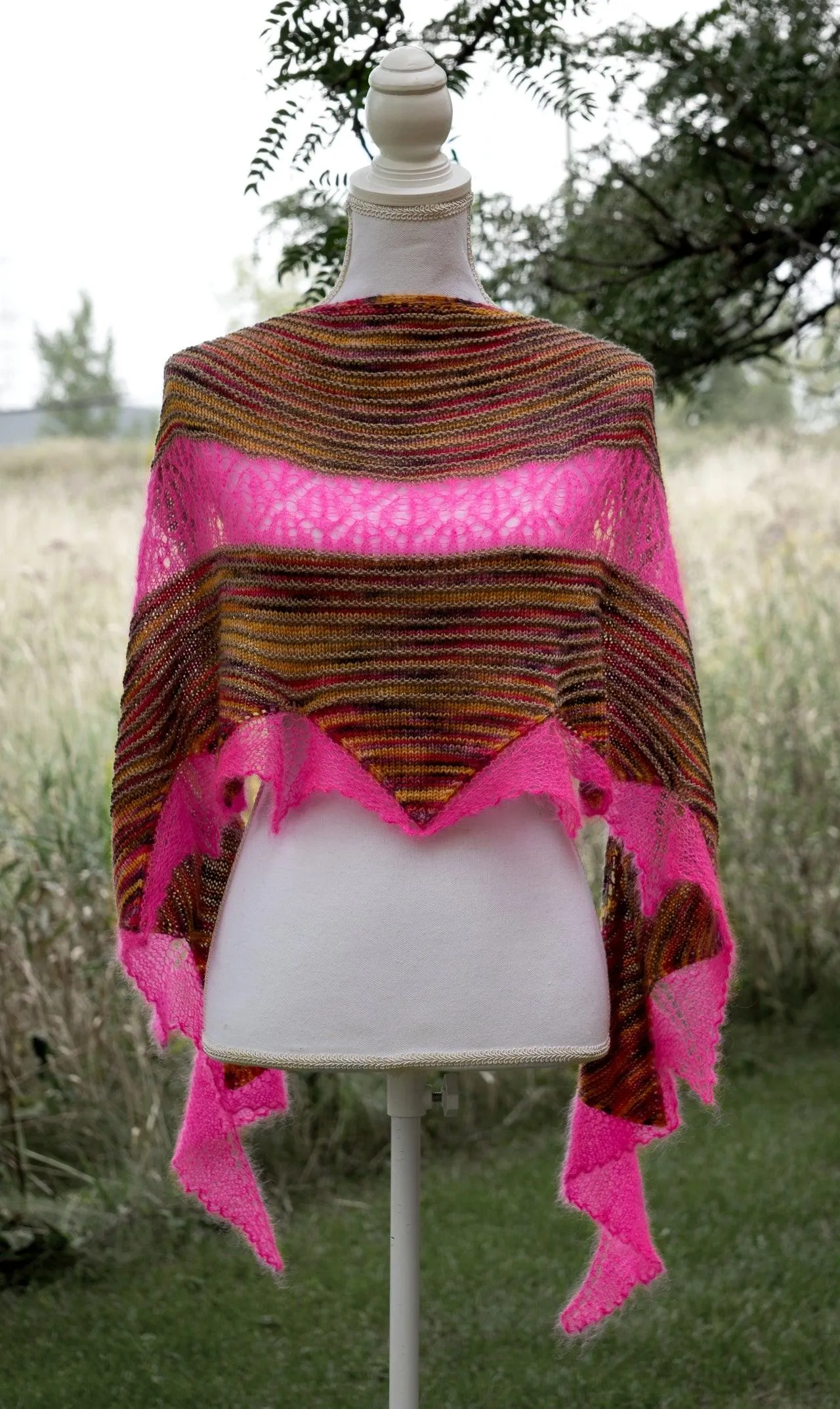 Rising Sun Shawl | Knitting Kit