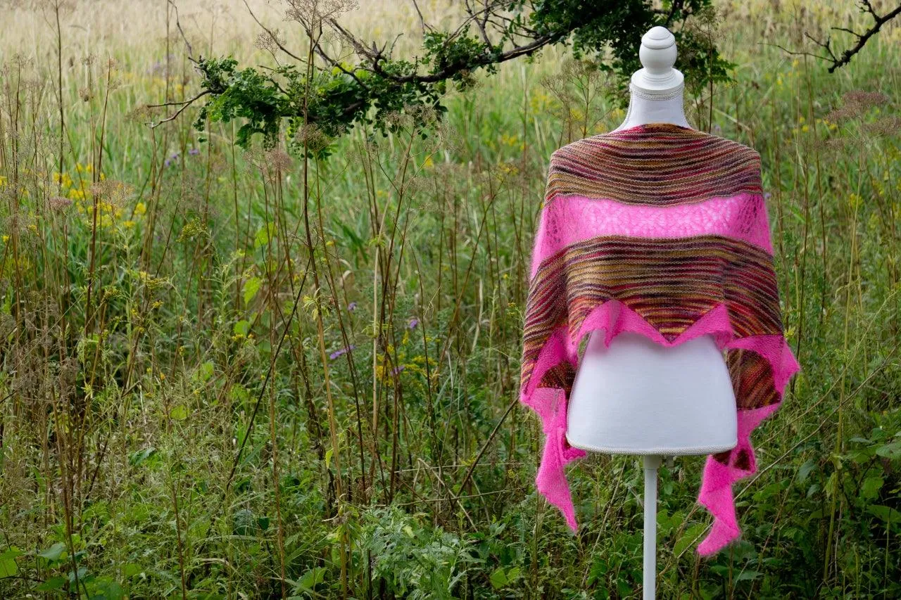 Rising Sun Shawl | Knitting Kit