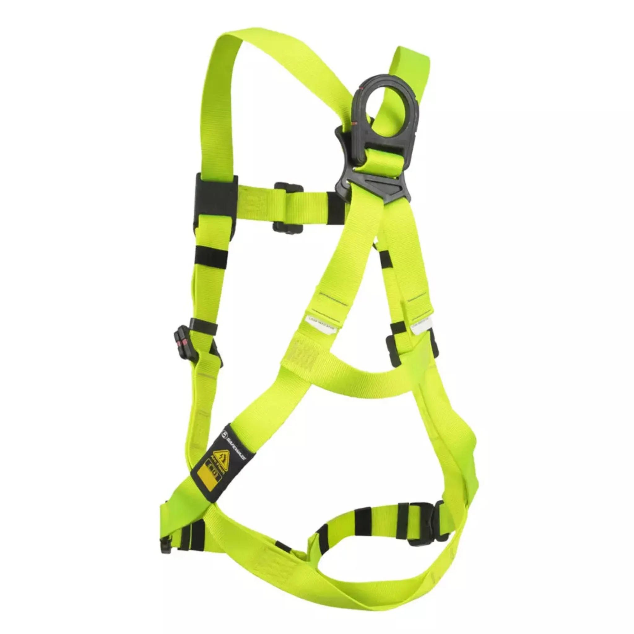 Safewaze SW77225-UTQC Series Arc Flash Full Body Harness, DE 1D, DE MB Torso, DE MB Chest, DE QC Legs, 1 Each