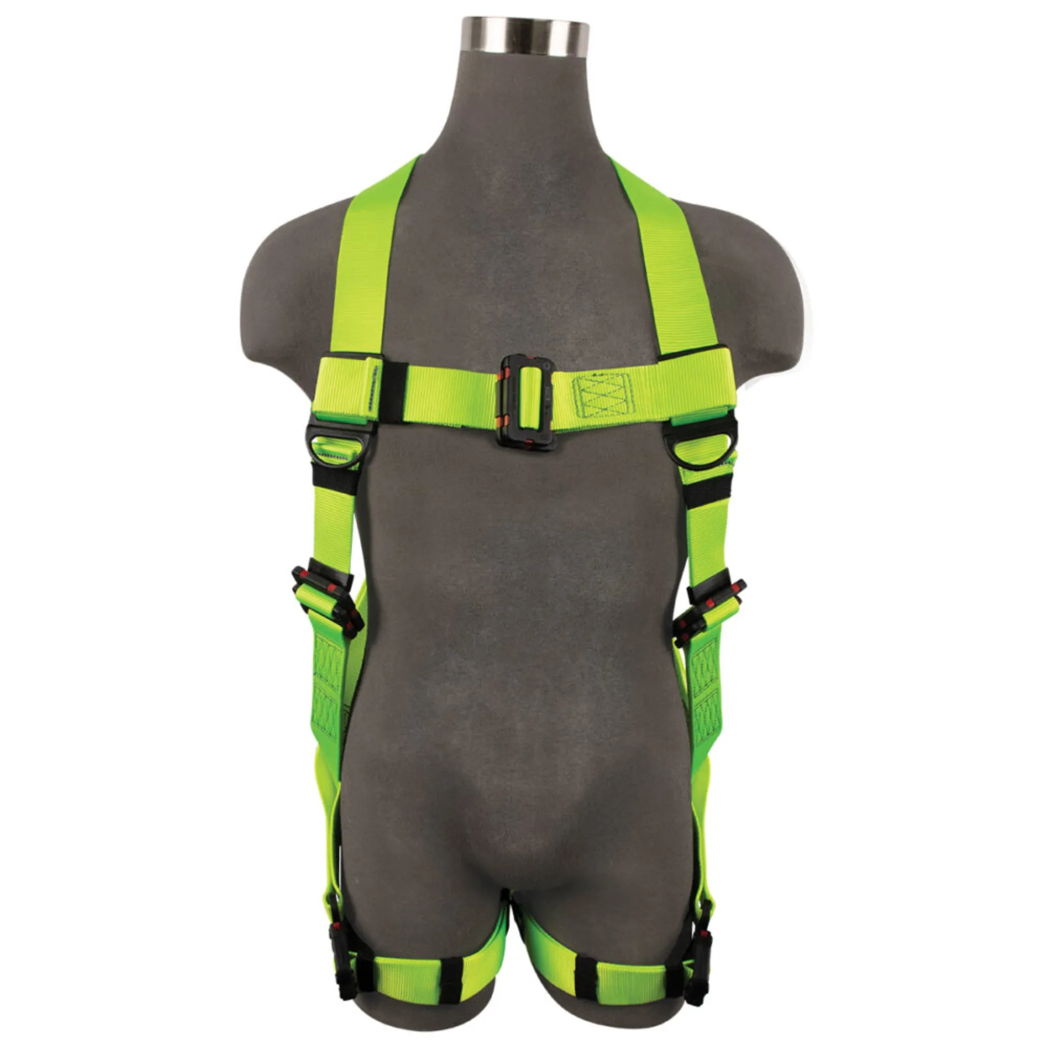 Safewaze SW77225-UTQC Series Arc Flash Full Body Harness, DE 1D, DE MB Torso, DE MB Chest, DE QC Legs, 1 Each