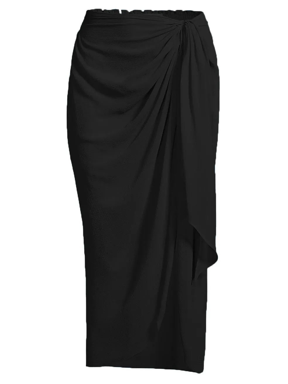 Silena Wrap Skirt - Black