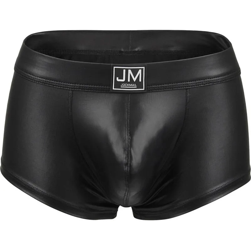 Solid Metallic Style Man Boxer