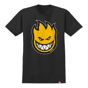 Spitfire BigHead Fill T Shirt Black/Gold