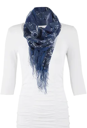 Tasha Polizzi Bandana Scarf Indigo