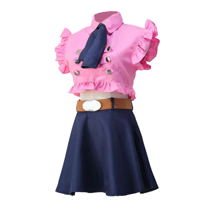 The Seven Deadly Sins Elizabeth Liones Cosplay Costume