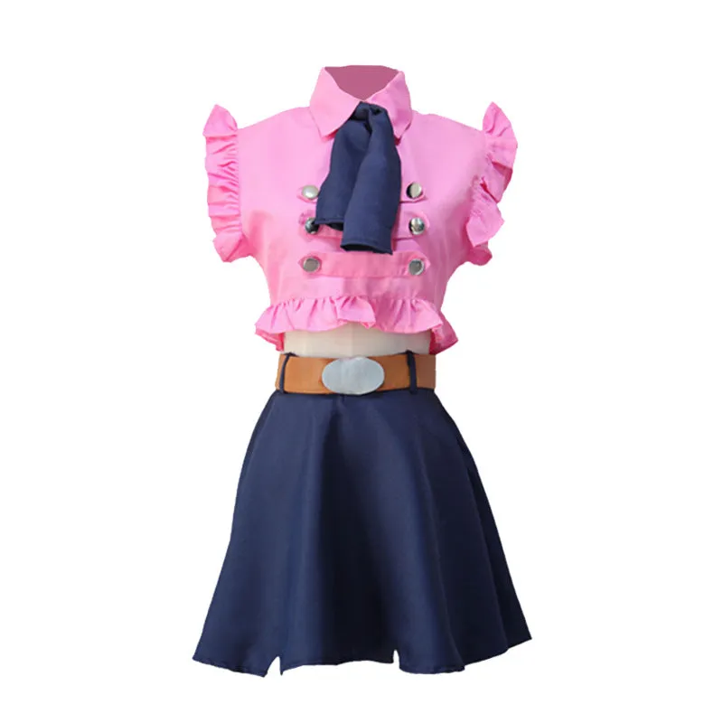 The Seven Deadly Sins Elizabeth Liones Cosplay Costume