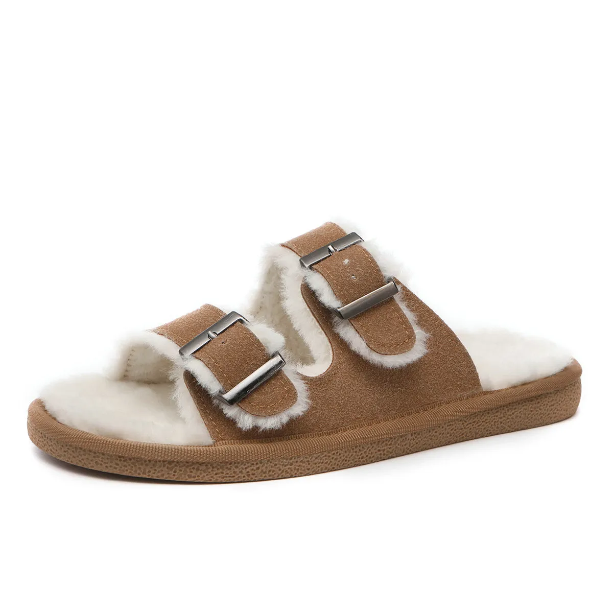 UGG Buckle Slip-on Sandals