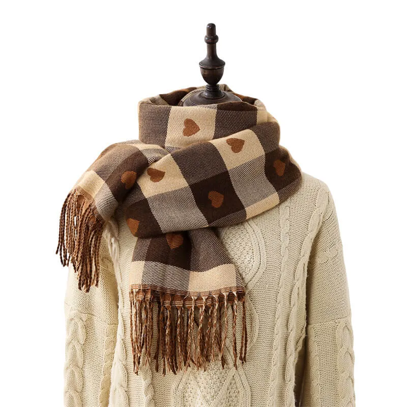 Women's Blanket Chunky Oversized Winter/Fall Warm Scarf Scarves Wrap Shawl