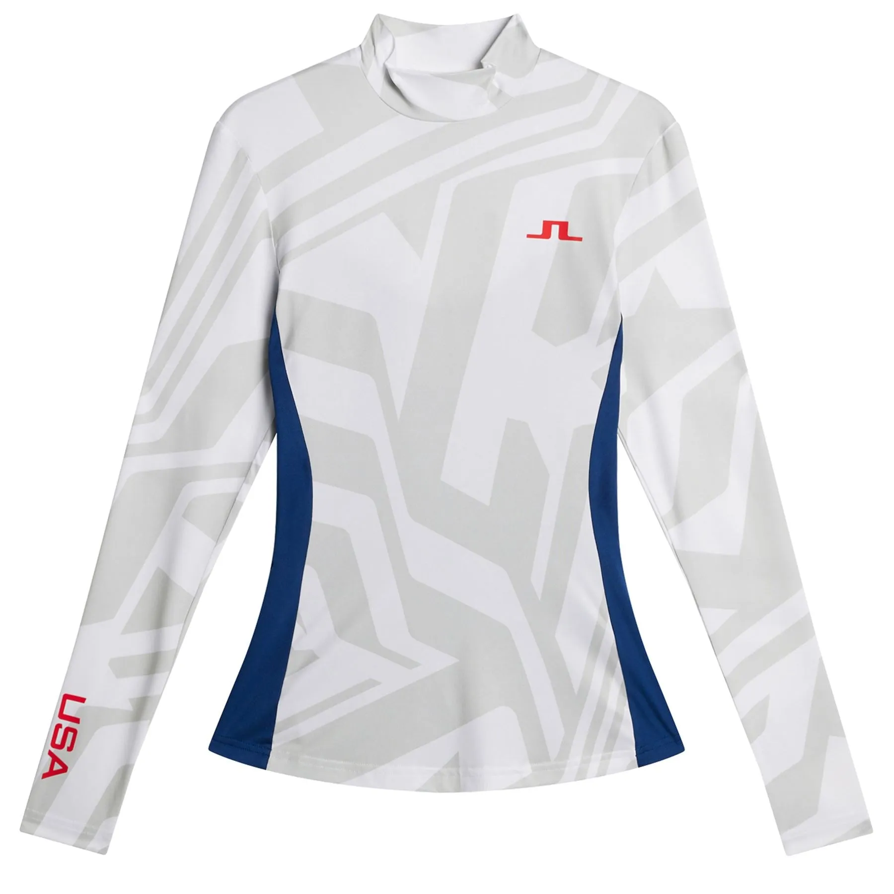 Womens Sylvie Soft Compression Base Layer US Golf White - SU24